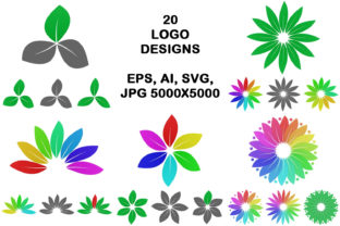 20 Floral Leaf Logo Designs for Branding and Marketing