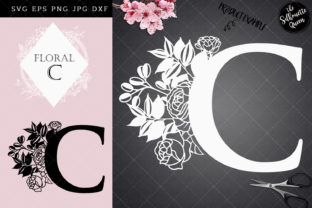 C - Floral Letter Design Review