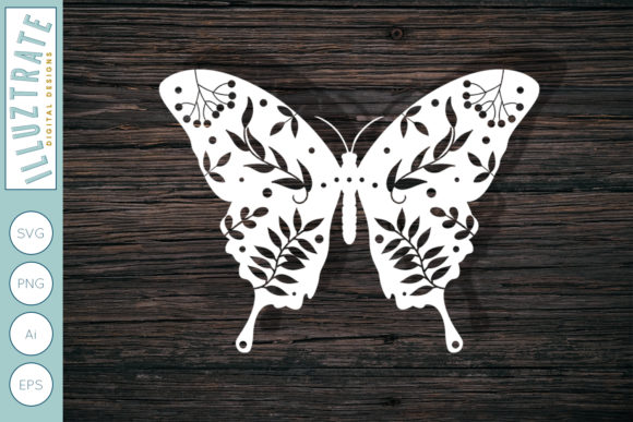 Floral Butterfly Cut File Review