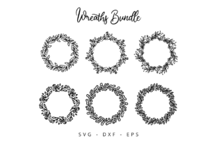 Floral Wreaths Bundle for Crafts and Graphics